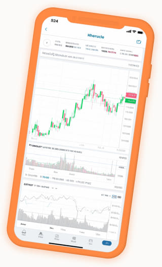 tableau de bord de portefeuille en direct de l'application de trading crypto Faucon Placoire